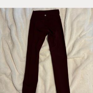 Lululemon wunder train leggings
